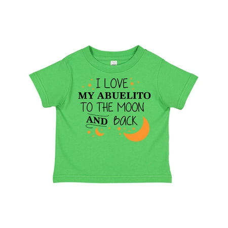 

Inktastic I Love My Abuelito To The Moon and Back Gift Toddler Boy or Toddler Girl T-Shirt