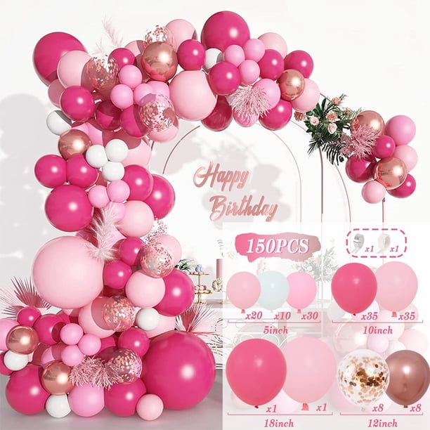 Globos de fiesta para cumpleaños, bodas, aniversarios, compromisos, etc.