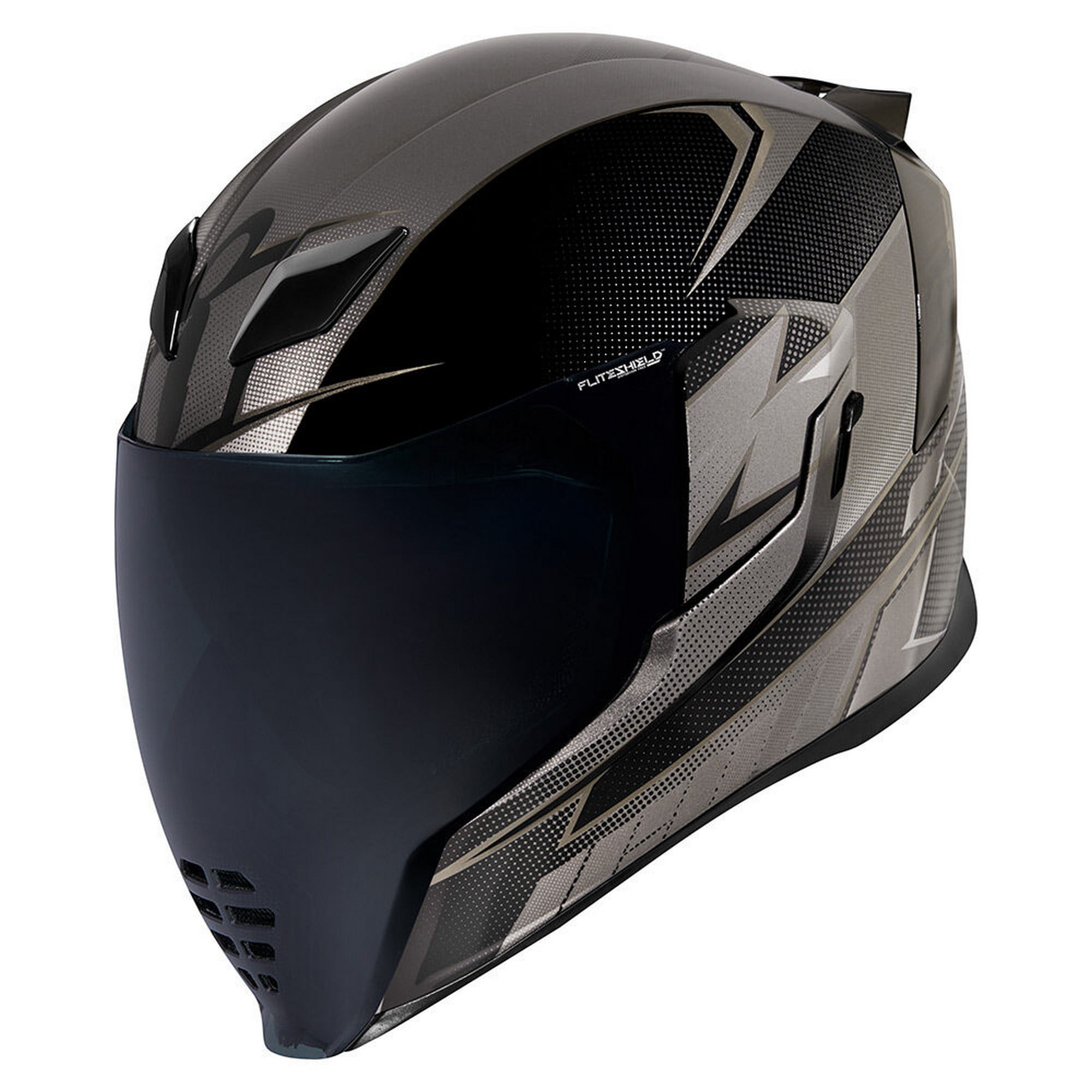 Icon Airflite Freedom Splitter Full Face Motorcycle Motorbike Helmet 