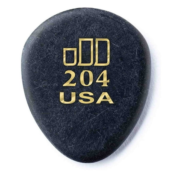 Dunlop JD Jazztone Round Tip Guitar Picks - Black - 36 Pack