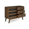 thumbnail image 3 of Simpli Home Clarkson 39"W Solid Wood Medium Storage in Rustic Natural Aged Brown, 3 of 8