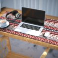 thumbnail image 3 of Long Mouse Pads for Desk,Red Christmas Deer and Snowflake Pattern Desk Mats on Top Of Desks, Desk Mouse Pad Extra Large with 3mm Non-Slip Base and Stitched Edge for Gaming,Office,Work,Home 35.4x15.7in, 3 of 5