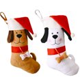 thumbnail image 4 of RV 2 uds. Nuevas decoraciones navideñas, regalo de hueso de perro de Navidad, calcetín de caramelo, calcetín de regalo de personaje, colgante de árbol de Navidad de 40*20*23cm Sailing  Electrónica, 4 of 5