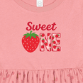 thumbnail image 4 of Inktastic Sweet One Strawberry Birthday Girls Baby Dress, 4 of 5