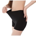 thumbnail image 3 of Unir Women's Seamless Under Dress Shorts, Mid Waist Anti-See-Through Safety Underwear, 1 Piece, S-XXL Plus Size Friendly, 3 of 5