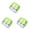 Green 3PCS, variant on Handheld Spiralizer Vegetable Cutter 4 in 1 Heavy Duty Vegetable Spiral Cutter