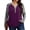 09 Dark Purple, variant on Gleelist Womens Plus Size Long Sleeve Henley Tops V Neck Casual Loose Fit Shirts Blouses Trendy Clothes XL-5XL