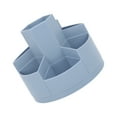 thumbnail image 1 of Pen Holder Large Capacity 360 Degree Rotation WearResistant Storage for Office School Seven Grid Design Step Opening Design, 1 of 8