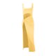 thumbnail image 5 of Vestido con tirantes y aberturas para mujer 2025 Summer - Cuello cuadrado, sin mangas, poliéster, fiesta/casual, XS-L, 5 of 5
