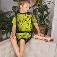 thumbnail image 4 of Fotbe Ball Pijama Estampada de 2 Piezas para Niños – Ropa de Dormir de Manga Corta Cómoda para Niños y Niñas, Camiseta y Shorts de Algodón-Medium, 4 of 6