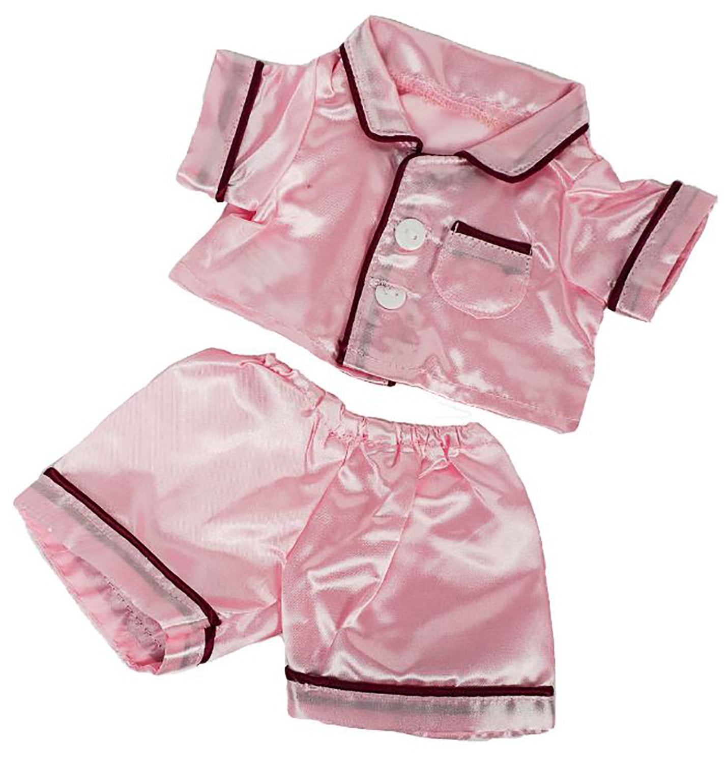 Fun Flannel Pajamas Outfit Teddy Bear Clothes Fit 8 inch to 10 inch Build-a-bear 