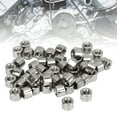 thumbnail image 4 of Coupling Nut Set, 50Pcs Coupling Nut Round Stainless Steel Standard Size  For Home Decoration, 4 of 8