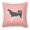 Pink, variant on Carolines Treasures BB3680PW1818 Siberian Husky Checkerboard Pink Fabric Decorative Pillow