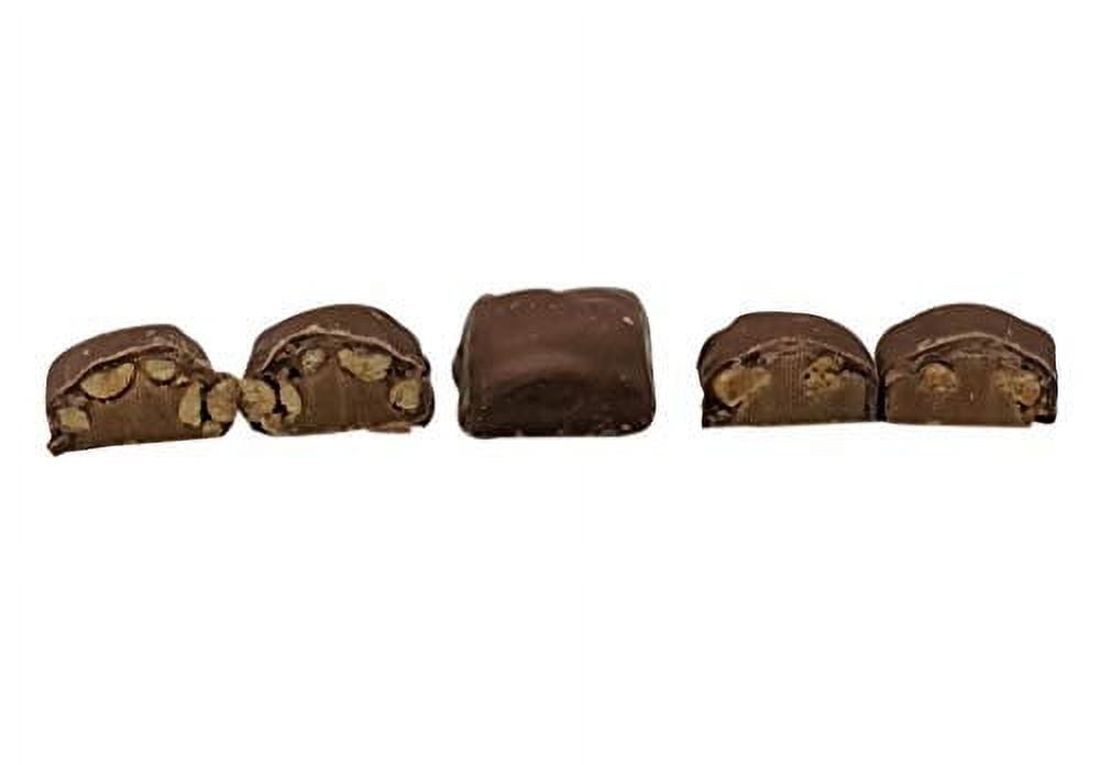 Baby Ruth Fun Size Candy Bars - 2LB Resealable Stand Up Bulk Bag (approx. 70 pieces) - Milk Chocolate, Caramel, and Peanut Candy - Individually Wrapped Bulk Chocolate Candies