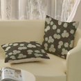 thumbnail image 2 of Wrongduck Pillow Covers 18x18 Inch 2 Pcs Blue Green Hydrangea Flower Decor Throw Pillows Vintage Floral Seasonal Summer Outdoor Decoration Pillowcase Linen Cushion Cover for Couch Sofa, 2 of 14