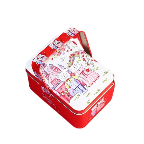 fashionhome Candy Vintage Small Suitcase Packaging Multifunctional