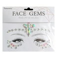 thumbnail image 1 of DPTALR Autocollants Visage Strass Filles Autocollants Diamant Front Autocollants Beauté Maquillage Visage, 1 of 1