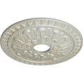 thumbnail image 3 of Ekena Millwork 18"OD x 3 1/2"ID x 1 3/8"P Warsaw Ceiling Medallion (Fits Canopies up to 3 1/2"), Hand-Painted Flash Blue, 3 of 6