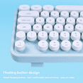thumbnail image 6 of Arcwares Wireless Keyboard and Mouse Combo, Sweet Cute Style, 2.4GHz USB Ergonomic Keyboard, Compact Mouse for Computer, Laptop, PC Desktops, Mac, 6 of 8