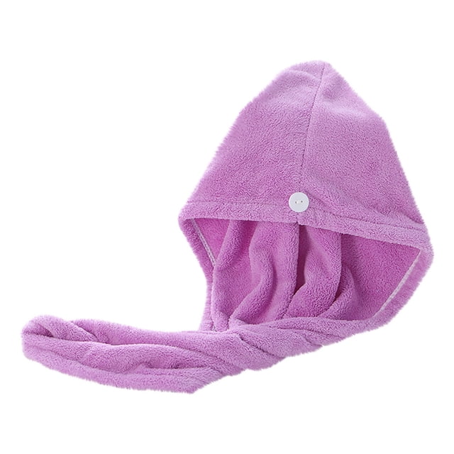 Xihbxyly Toalla de Pelo de Terciopelo Coral, Suave, Absorbente y de Secado Rápido, de Microfibra, Ideal para El Cuidado Del Cabello, Suave, Imprescindible para Viajes, Lavable a Máquina, 25 X 65 Cm.