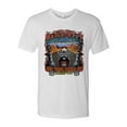 thumbnail image 2 of Wild Bobby, Main Street of America Route 66 Bike Motorcycle Cars and Trucks Mens Premium Tri Blend T-Shirt, Heather White, Small, 2 of 3