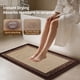 thumbnail image 3 of Alfombra De Lino Alfombra de baño absorbente y antideslizante de 40 x 60 cm para entrada y dormitorio (beige, 1 unidad) JASKFLY, 3 of 8
