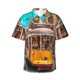 thumbnail image 1 of Balery Modern Urban Monkey Camisas hawaianas de manga corta para hombre, camisas playeras de corte holgado, camisas de vacaciones con botones,Small, 1 of 7