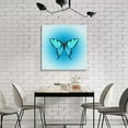 thumbnail image 3 of wall26 Canvas Wall Art Colorful Butterfly Pictures Home Wall Decorations for Bedroom Living Room Paintings Canvas Prints Framed - 12x12 inches, 3 of 4
