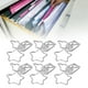 thumbnail image 1 of 100 Clips de Papel en Forma de Estrella, DiverTidos Clips Lindos de Metal En Forma de Estrella, Organizador de documentos, Pequeños mini clips decorativos para oficina, 1 of 7