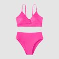 thumbnail image 2 of Girls Swimsuit Girls Swimsuit with Shorts Girls Two Pieces Swimsuit Bathing Suits for Girls 16-18Years Girls Fashion, 2 of 6