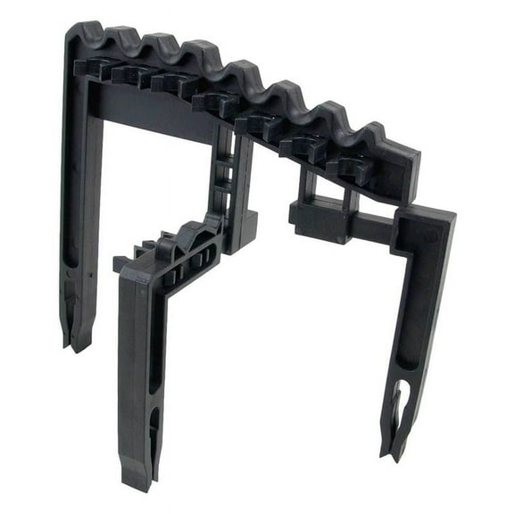 Golf Iron Holder Anti-Shake Iron Golf Club Holder Holds for 9 Iron Club Golf Accessories Black