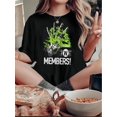 thumbnail image 1 of Camiseta De Manga Corta Con Cuello Redondo Para Mujer, Camisetas De Verano Para Uso Diario Y ViajesWomen'S Casual Crew Neck Short Sleeve T-Shirt, Polyester Knit Fabric with Medium Stretch, Geometric, 1 of 6