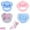 Multicolor, variant on 4PC New Dummy Pacifier For Dolls With Internal Magnetic Accessories