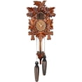 thumbnail image 2 of Trenkle Quartz Cuckoo Clock 5 Leaves, Bird TU 412 Q, 2 of 6