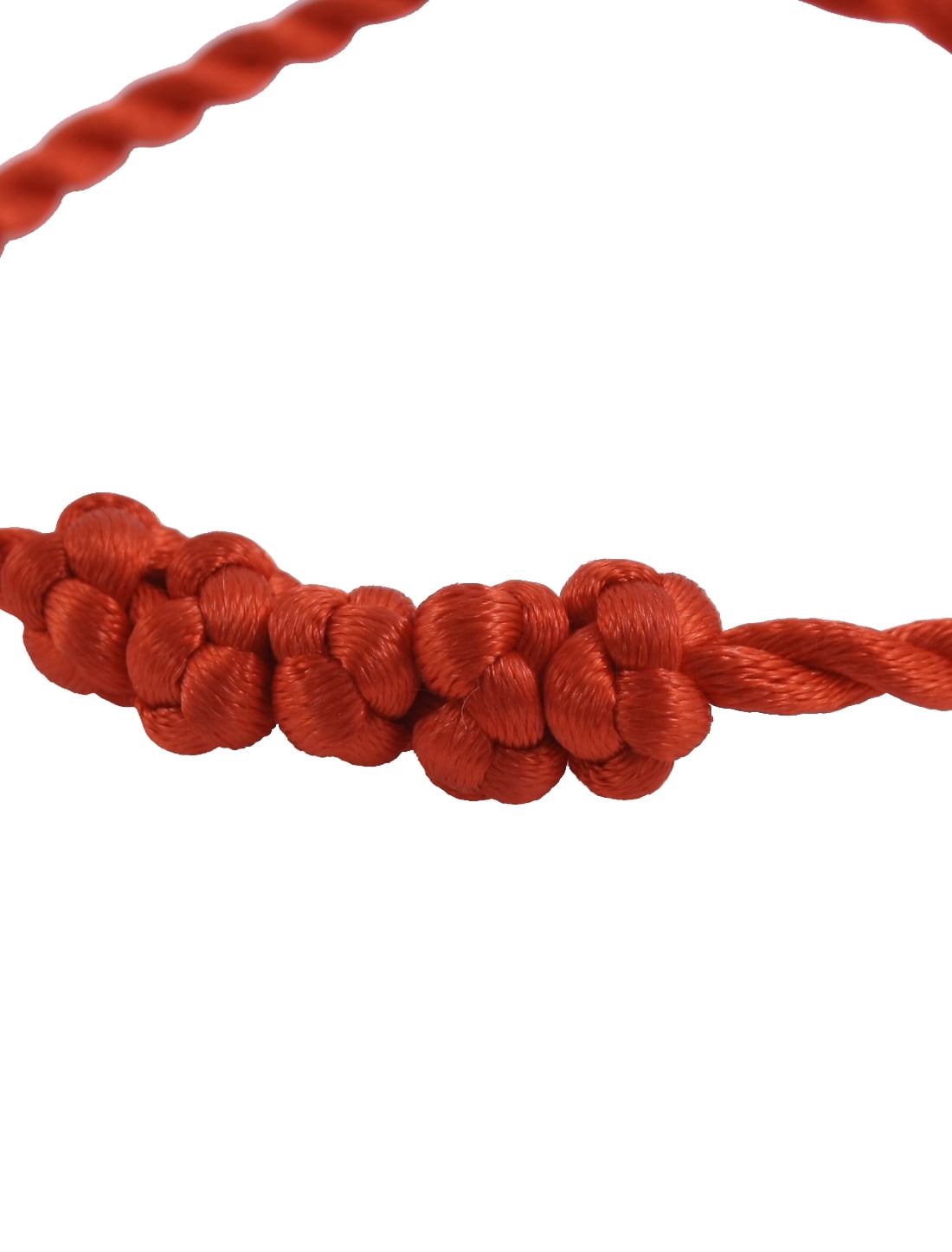 Woman Braided Knit Nylon String Wrist Bracelets 2Pcs Red Walmart Canada