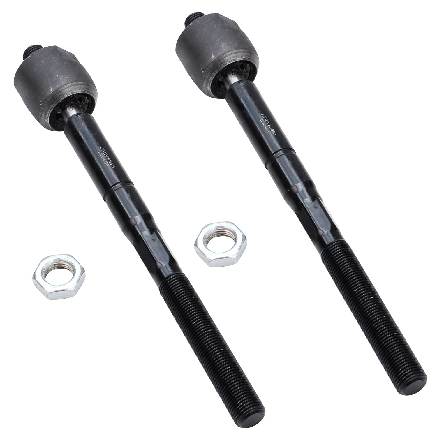 Detroit Axle - Front 10pc Suspension Kit for Toyota Sienna 2004 2005 2006 2007 2008 2009 2010, 2 Lower Control Arms w/Ball Joints 2 Sway Bars 4 Outer & Inner Tie Rods 2 Boots Bellows Replacement