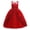 Red, variant on CHOYURME CHONYURM Big Girls Lace Princess Bridesmaid Dress Sequins Wedding Long Ball Gown Pageant Evening Dresses