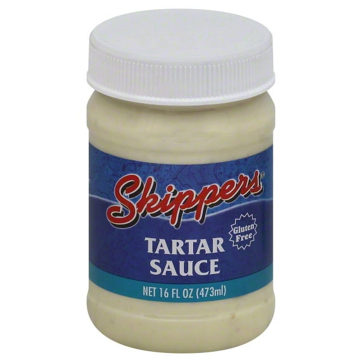 (4 pack) Nw Gourmet Foods Skipper’s, Tartar Sauce, 16 fl oz Jar