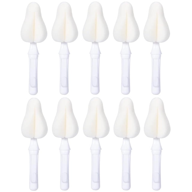 Set de cepillos Joayuezo de 10 piezas con esponja para tetina de biberón