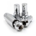 thumbnail image 1 of Coyote Wheel Accessories Verrou de Roue 741150L; Verrou à Écrou à Crampons; Taille de Filetage 12 Millimètres x 1,75; Renflement Conique à 60 Degrés; Gland Extra Long; Longueur Totale de 1,87 Pouces; Taille Hexagonale 13/16 Pouces et 3/4 Pouces, 1 of 3