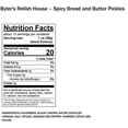 thumbnail image 2 of Byler's Relish House Spicy Bread & Butter Pickles, 2-Pack 16 fl. oz. Jars, 2 of 2
