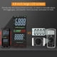 thumbnail image 3 of USB Multimeter Digital Voltmeter with 4.8Inch LCD Screen Multi Tester Capacitance Resistance Frequency Voltage Tester, 3 of 5