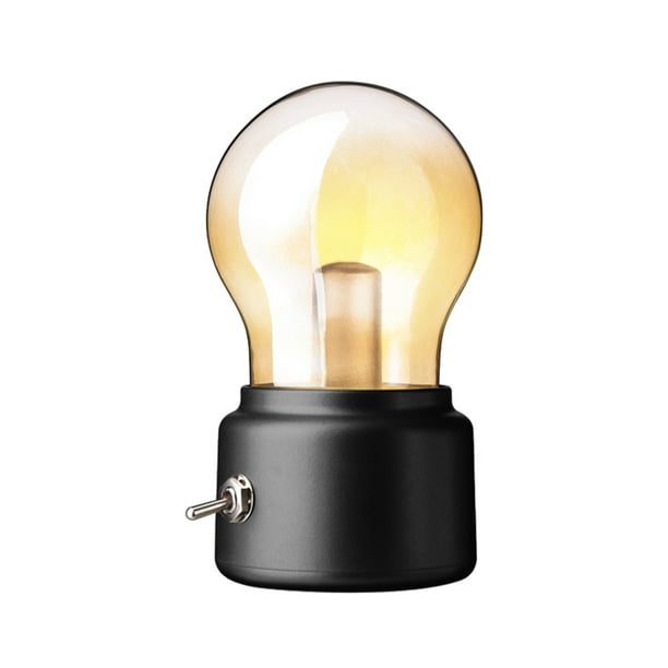 Led Lights For Bedroom Retro Light Bulb Led Night Light Usb Charging, Bright Night Light, Soft White Small Night Light, Se Puede Encender / Apagar, Adecuado para Habitaciones de Niños, Dormitorios, Ba