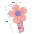 thumbnail image 6 of Tnobhg 1/6Pcs Colorful Braided Telephone Wire Hair Bands for Kids Sweet Style Heart Flower Bow Charm Spiral Hair Ties No Hair Damage Cute Hair Accessories for Women Girls, 6 of 8