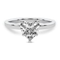 thumbnail image 4 of IGI Certified 5 Carat Heart Shape Lab Grown Diamond Engagement Ring | 14K White Gold | Solitaire Diamond Ring | FG-VS1-VS2 Quality Friendly Diamonds, 4 of 6