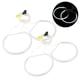 thumbnail image 3 of Kit de lámpara LED para faros delanteros de coche, Ojos de Ángel, para BMW E36 E38 E39 E46 (4 unidades/juego), 3 of 5