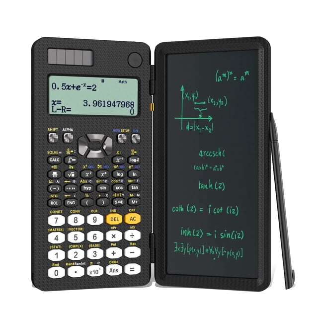 iDock Calculadora científica de Escritorio 991ES,calculadora científica,calculadora graficadora,Pantalla multivista con Tableta de Escritura LCD borrable