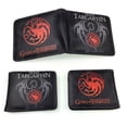 thumbnail image 2 of Cartera con personajes de anime de Games of Thrones, delgada, plegable, de poliuretano, 2 of 2
