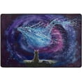 thumbnail image 4 of Dreamtimes Watercolor Cat Galaxy Area Rug 72 x48in Magical Whale Constellation Non-Slip Floor Carpet Comfort Floor Mats Decor for Indoor Living Dining Room and Bedroom Area, 4 of 7