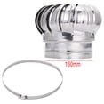 thumbnail image 1 of Rotating Stainless Steel Chimney Cowl Cap: Protects Flue Pipe, Enhances, 1 of 1